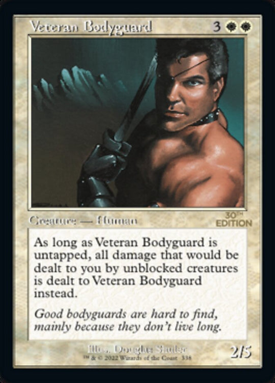 Veteran Bodyguard (Retro Frame) (30A-338) - 30th Anniversary Edition