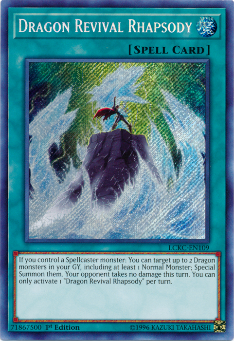 Dragon Revival Rhapsody [LCKC-EN109] Secret Rare | The CG Realm