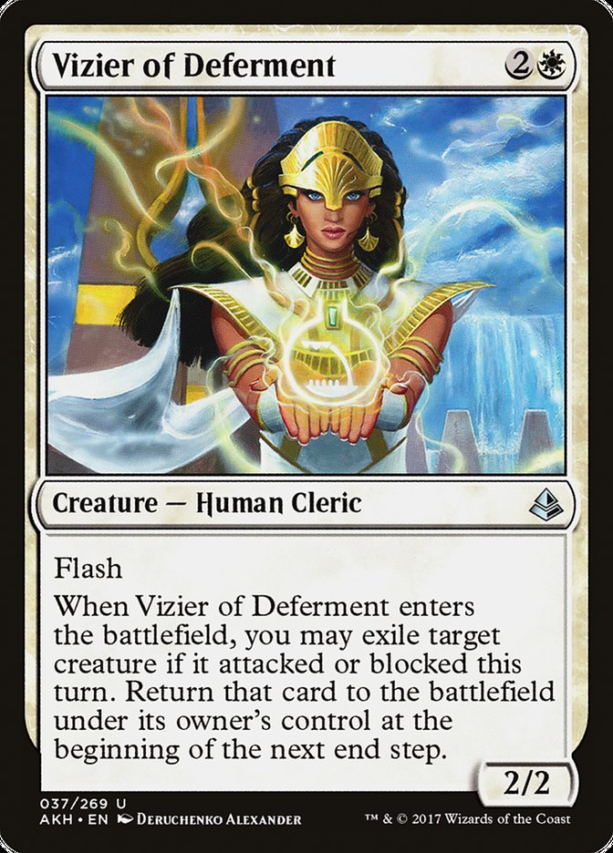 Vizier of Deferment [Amonkhet] | The CG Realm