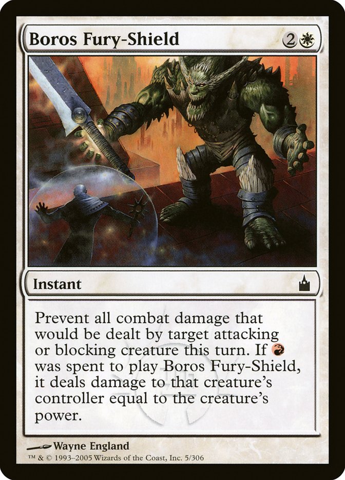 Boros Fury-Shield [Ravnica: City of Guilds] | The CG Realm