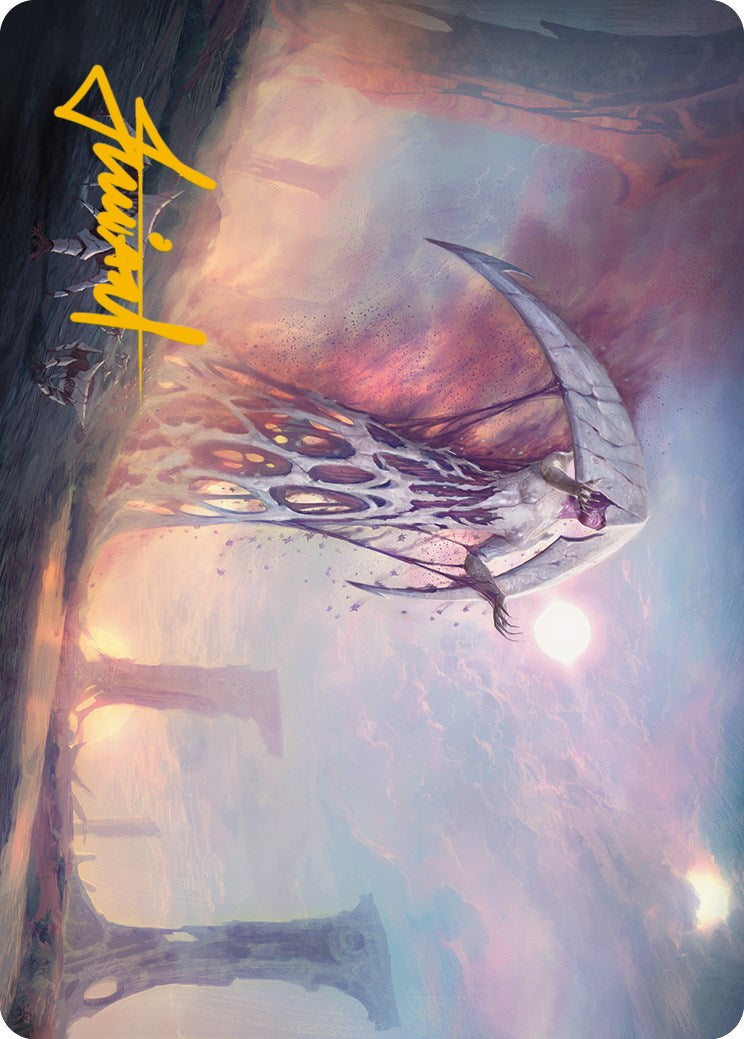 White Sun's Twilight Art Card (Gold-Stamped Signature) [Phyrexia: All Will Be One Art Series] | The CG Realm