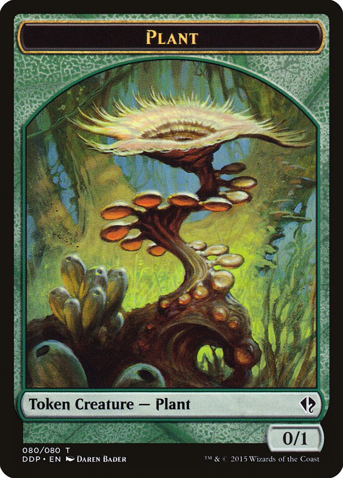 Plant Token [Duel Decks: Zendikar vs. Eldrazi] | The CG Realm