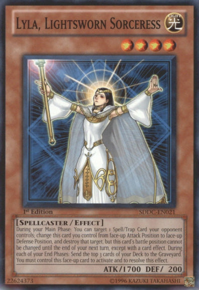 Lyla, Lightsworn Sorceress [SDDC-EN021] Common | The CG Realm
