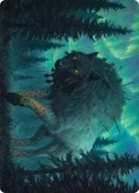 Sarulf, Realm Eater Art Card [Kaldheim Art Series] | The CG Realm