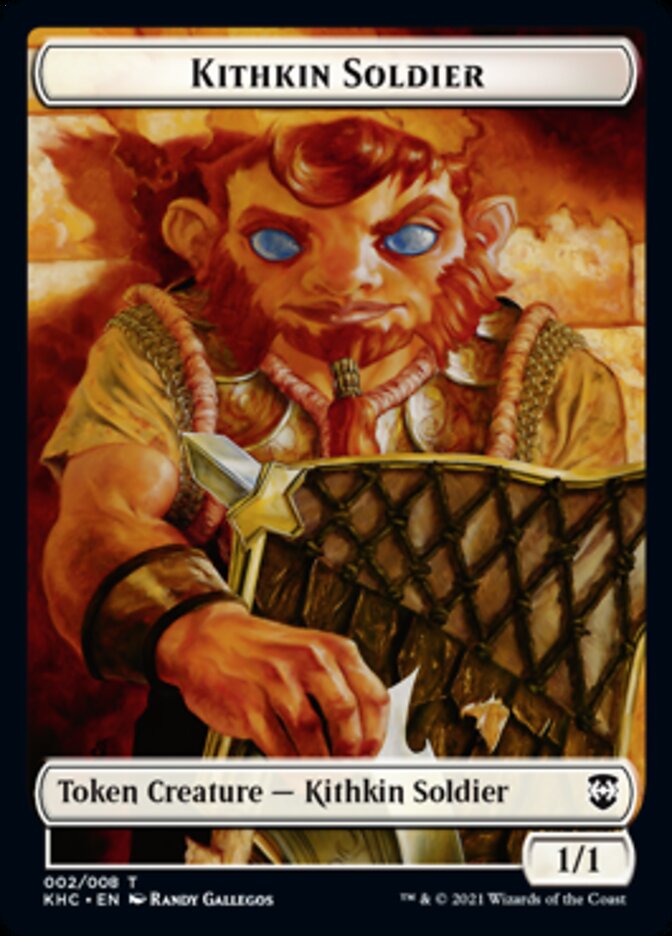Kithkin Soldier Token [Kaldheim Commander Tokens] | The CG Realm