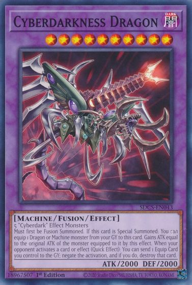 Cyberdarkness Dragon [SDCS-EN043] Common | The CG Realm