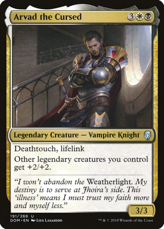 Arvad the Cursed [Dominaria] | The CG Realm