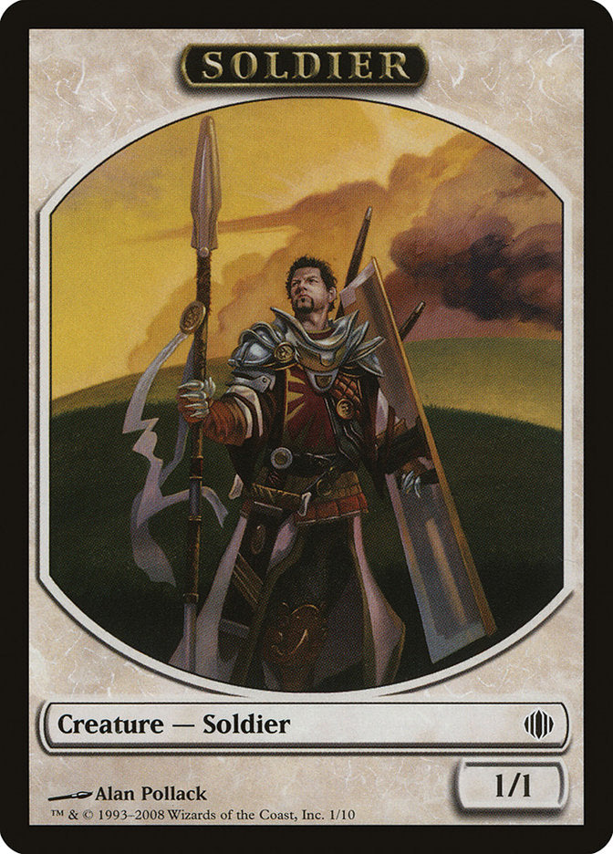 Soldier Token [Shards of Alara Tokens] | The CG Realm