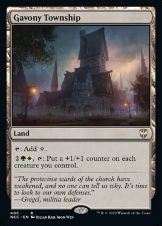Gavony Township [Streets of New Capenna Commander] | The CG Realm