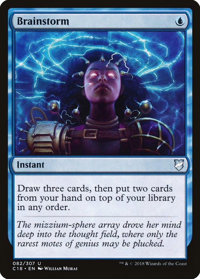 Brainstorm [Commander 2018] | The CG Realm