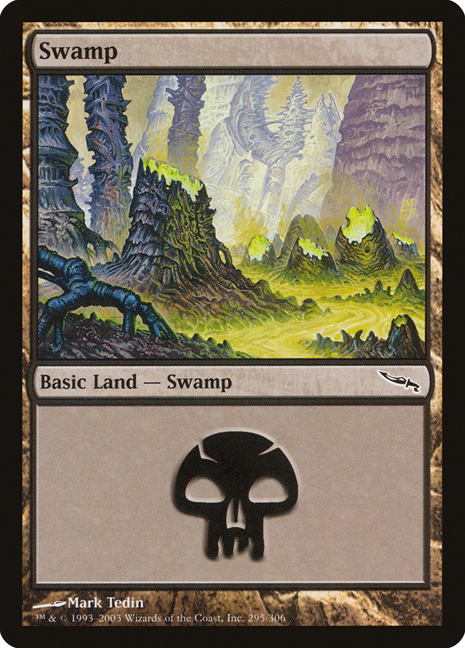 Swamp (295) [Mirrodin] | The CG Realm
