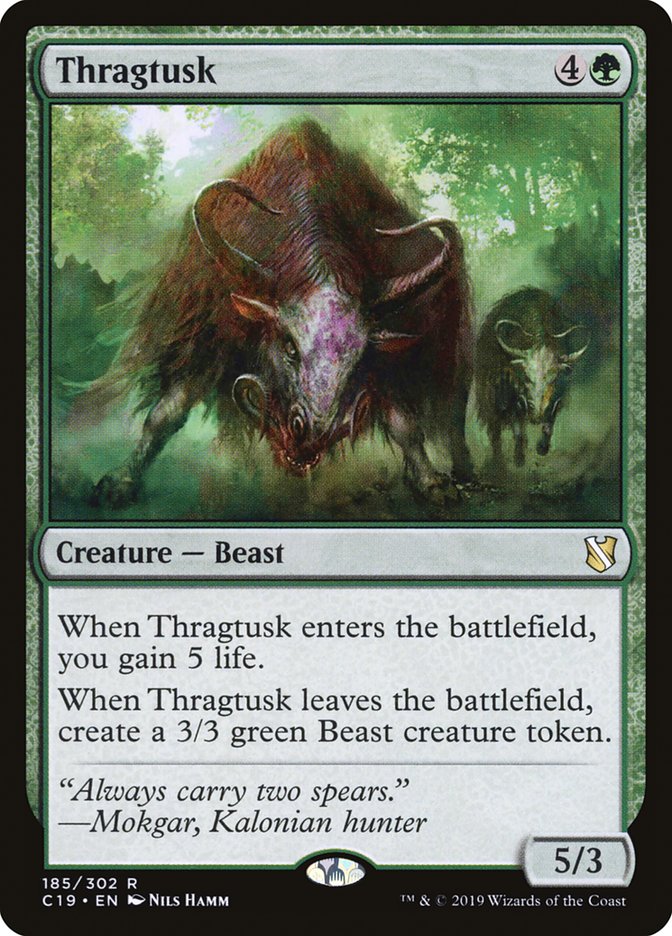 Thragtusk [Commander 2019] | The CG Realm