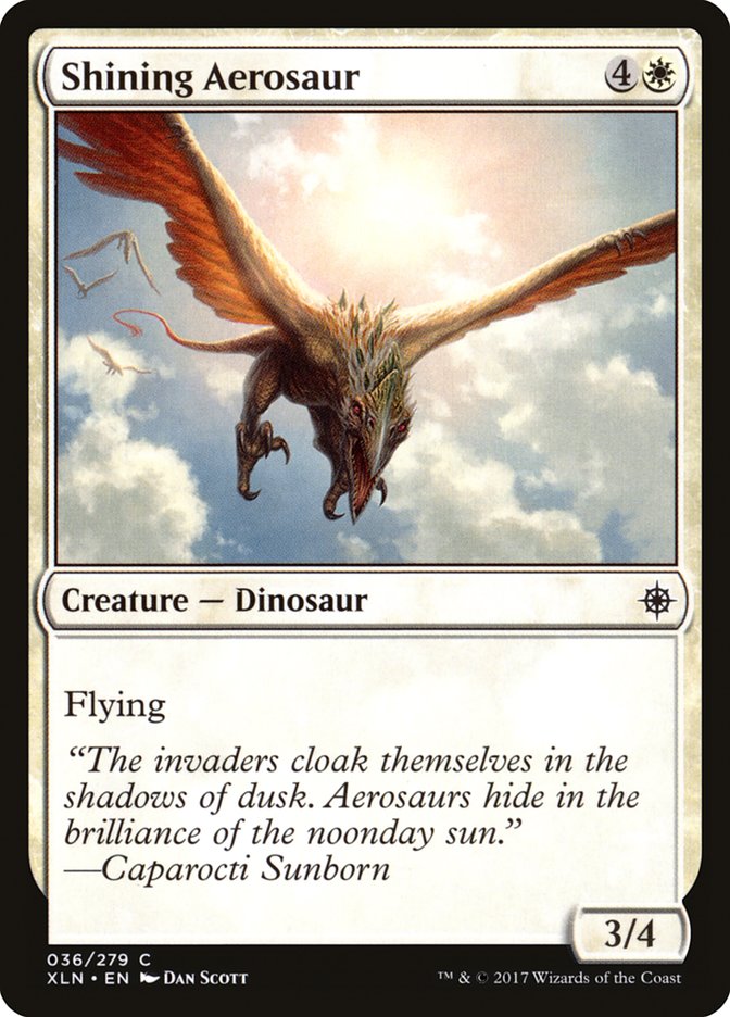 Shining Aerosaur [Ixalan] | The CG Realm