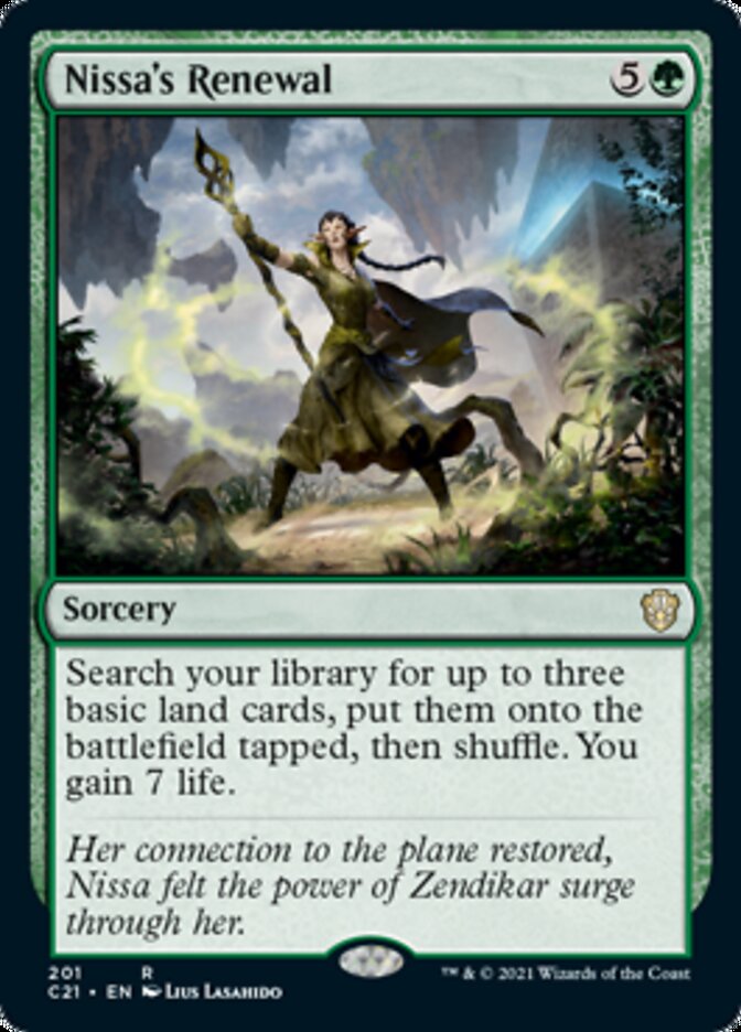 Nissa's Renewal [Commander 2021] | The CG Realm