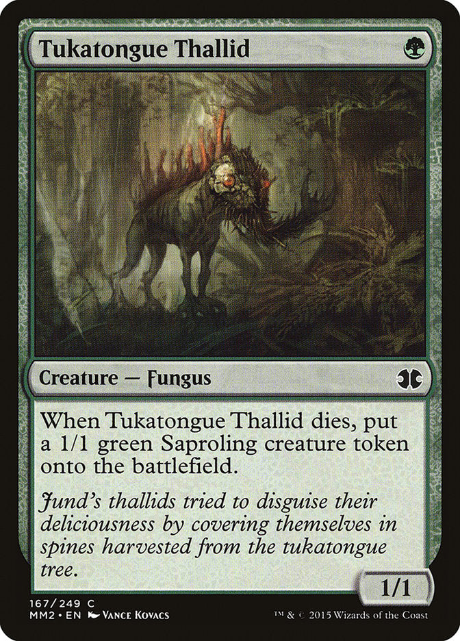 Tukatongue Thallid [Modern Masters 2015] | The CG Realm