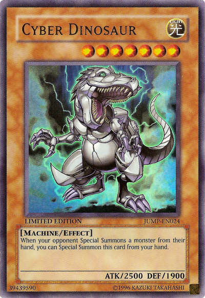 Cyber Dinosaur [JUMP-EN024] Ultra Rare | The CG Realm