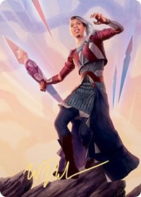 Niko Aris Art Card (Gold-Stamped Signature) [Kaldheim Art Series] | The CG Realm