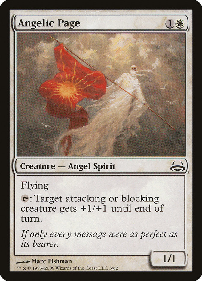 Angelic Page [Duel Decks: Divine vs. Demonic] | The CG Realm