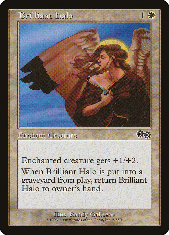 Brilliant Halo [Urza's Saga] | The CG Realm