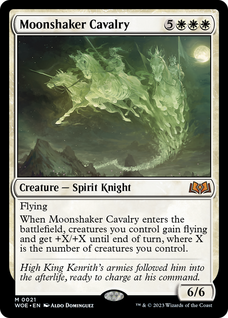 Moonshaker Cavalry [Wilds of Eldraine] | The CG Realm