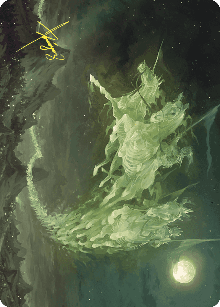 Moonshaker Cavalry Art Card (Gold-Stamped Signature) [Wilds of Eldraine Art Series] | The CG Realm