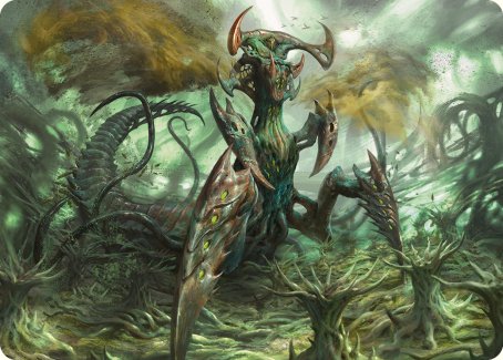 Zopandrel, Hunger Dominus Art Card [Phyrexia: All Will Be One Art Series] | The CG Realm