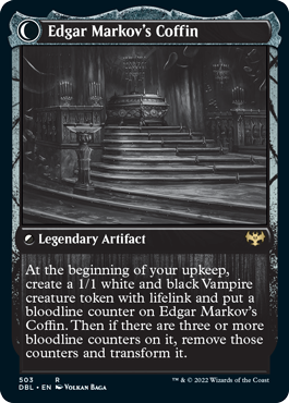Edgar, Charmed Groom (DBL-503) - Innistrad: Double Feature: (Double Faced Transform)
