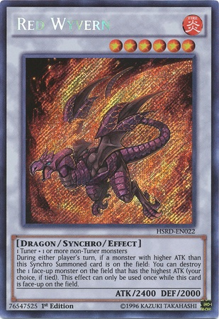 Red Wyvern [HSRD-EN022] Secret Rare | The CG Realm