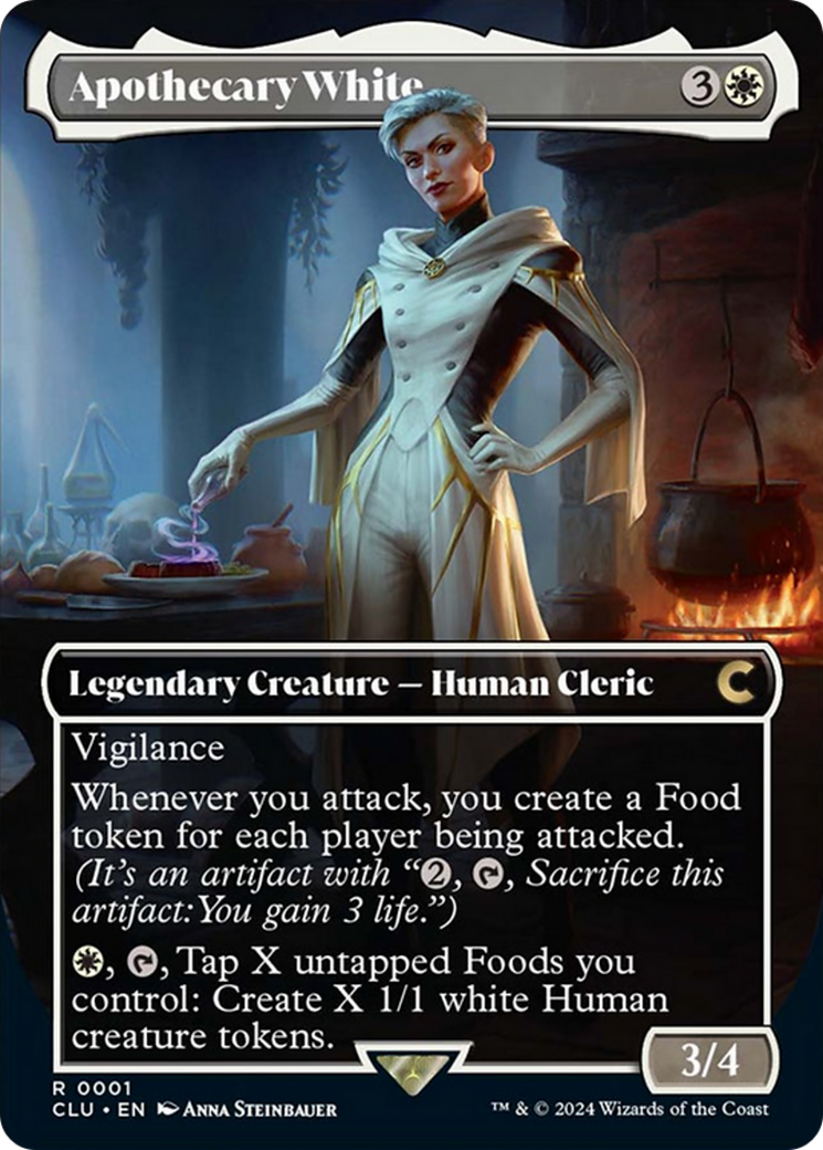 Apothecary White (Borderless) [Ravnica: Clue Edition] | The CG Realm