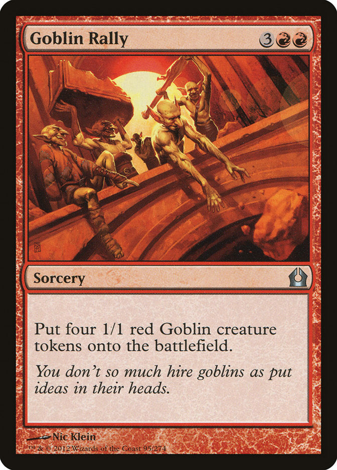 Goblin Rally [Return to Ravnica] | The CG Realm