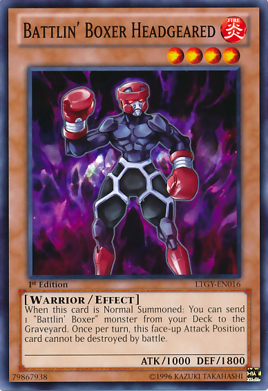 Battlin' Boxer Headgeared [LTGY-EN016] Common | The CG Realm