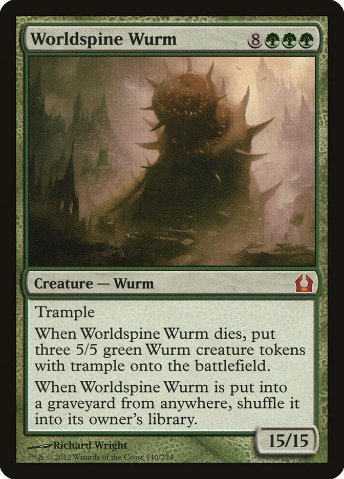 Worldspine Wurm [Return to Ravnica] | The CG Realm