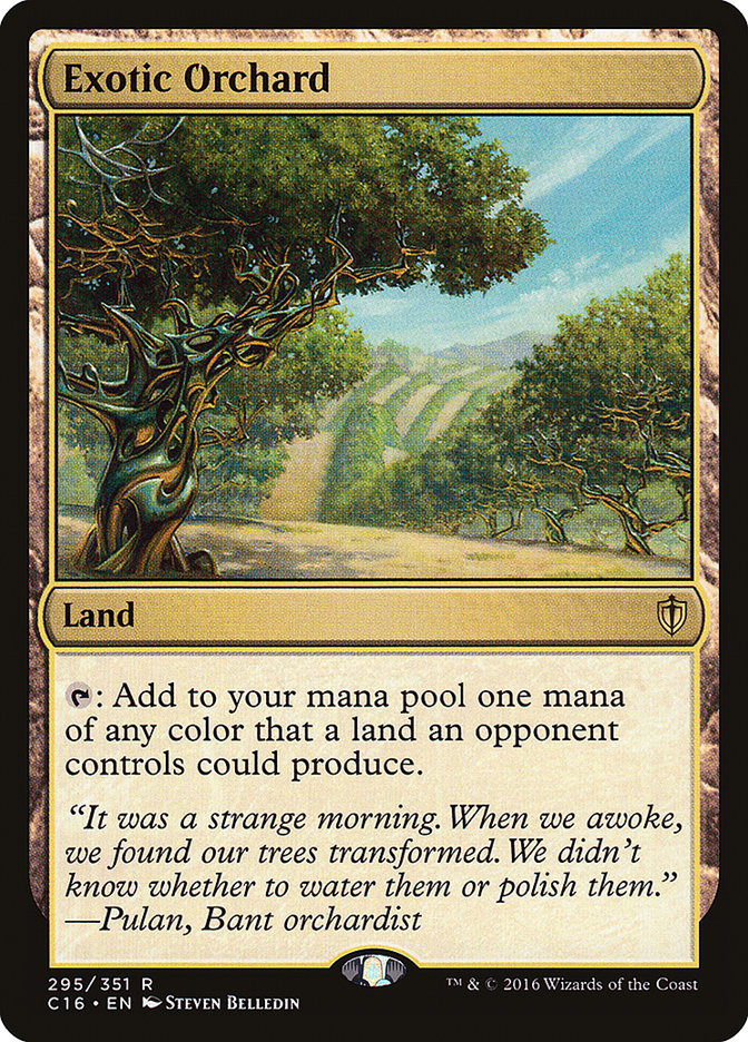 Exotic Orchard [Commander 2016] | The CG Realm