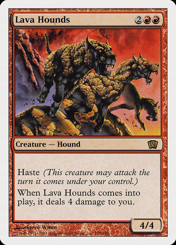 Lava Hounds [Eighth Edition] | The CG Realm