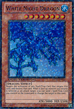 White Night Dragon [DT04-EN010] Super Rare | The CG Realm