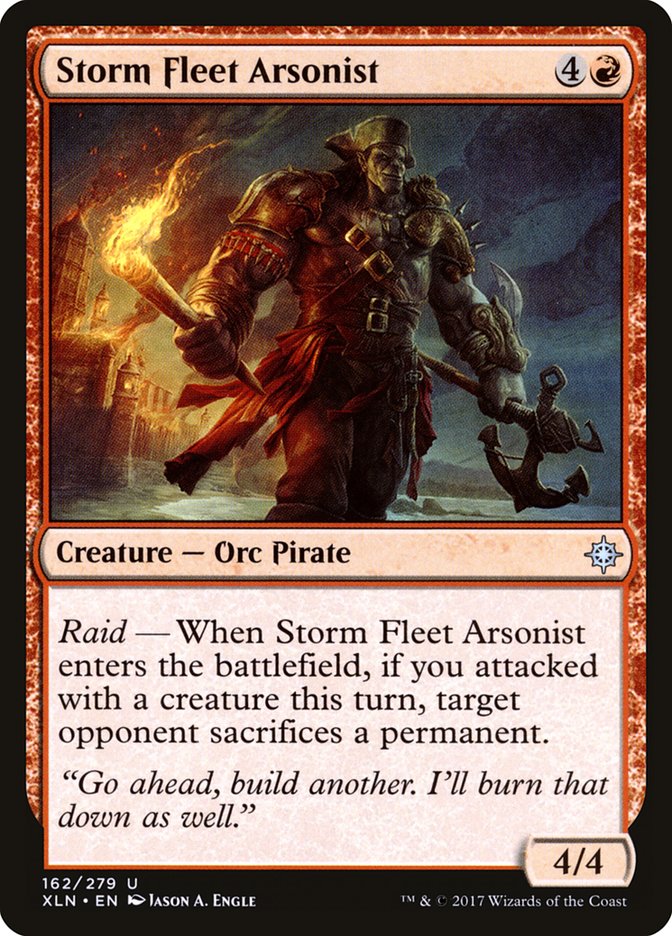 Storm Fleet Arsonist [Ixalan] | The CG Realm