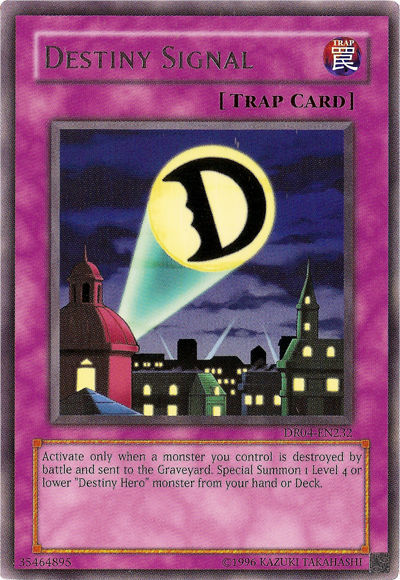 Destiny Signal [DR04-EN232] Rare | The CG Realm