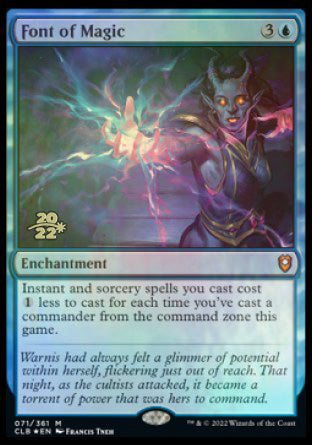 Font of Magic [Commander Legends: Battle for Baldur's Gate Prerelease Promos] | The CG Realm