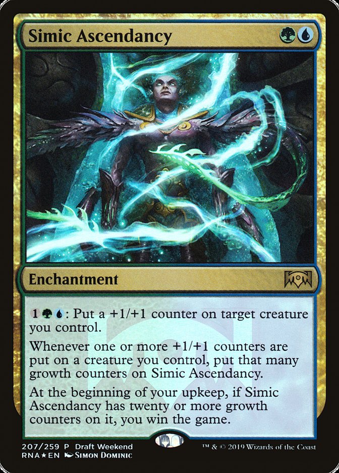 Simic Ascendancy (Draft Weekend) [Ravnica Allegiance Promos] | The CG Realm