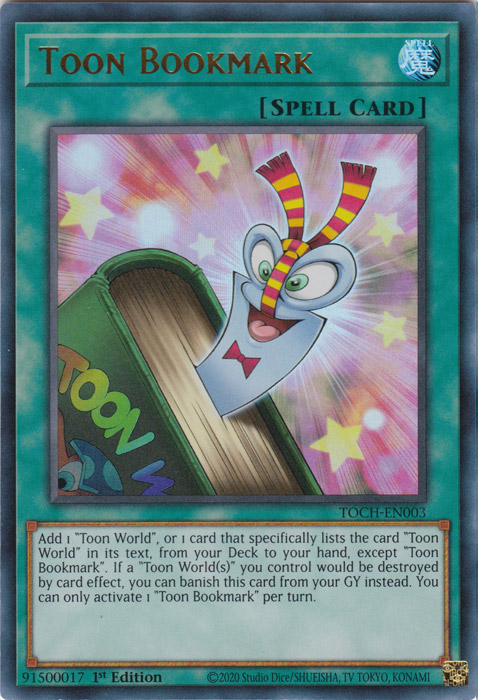 Toon Bookmark [TOCH-EN003] Ultra Rare | The CG Realm