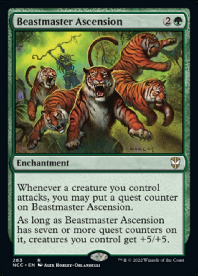 Beastmaster Ascension [Streets of New Capenna Commander] | The CG Realm