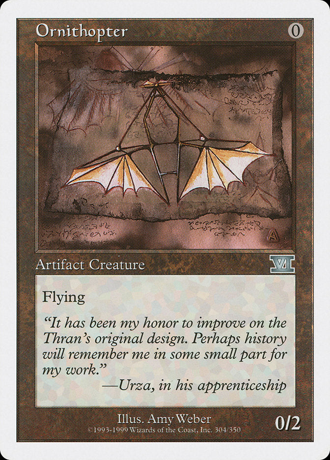 Ornithopter [Classic Sixth Edition] | The CG Realm