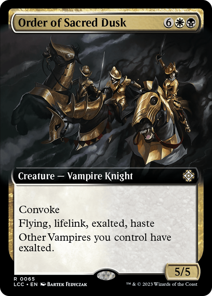 Order of Sacred Dusk (Extended Art) [The Lost Caverns of Ixalan Commander] | The CG Realm
