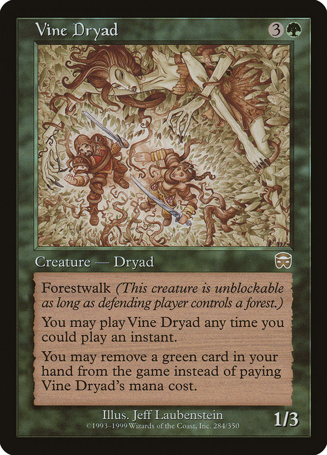 Vine Dryad [Mercadian Masques] | The CG Realm