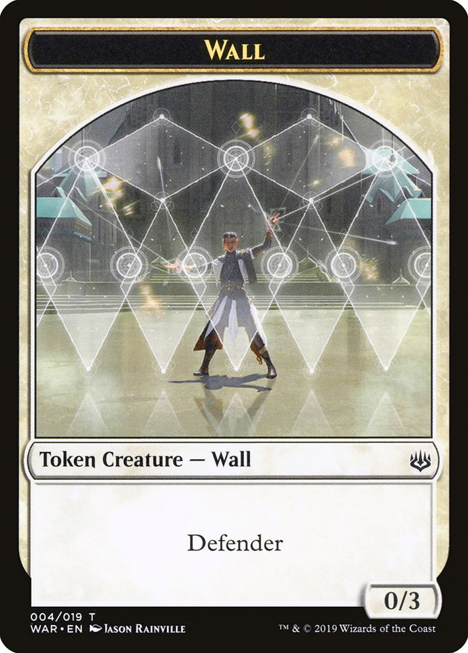 Wall Token [War of the Spark Tokens] | The CG Realm