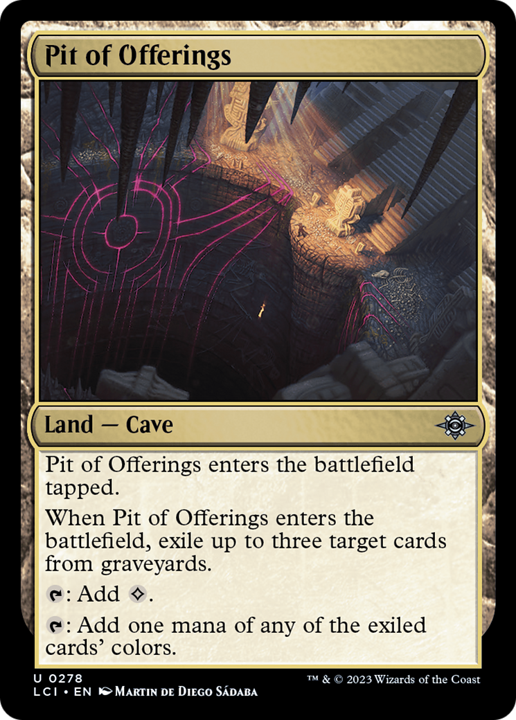 Pit of Offerings [The Lost Caverns of Ixalan] | The CG Realm