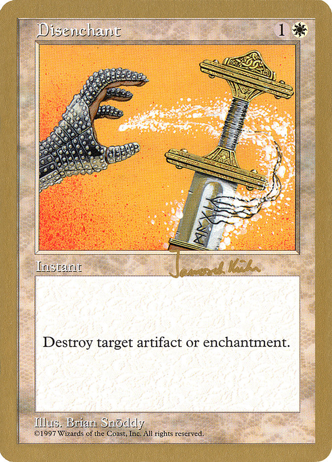 Disenchant (Janosch Kuhn) [World Championship Decks 1997] | The CG Realm