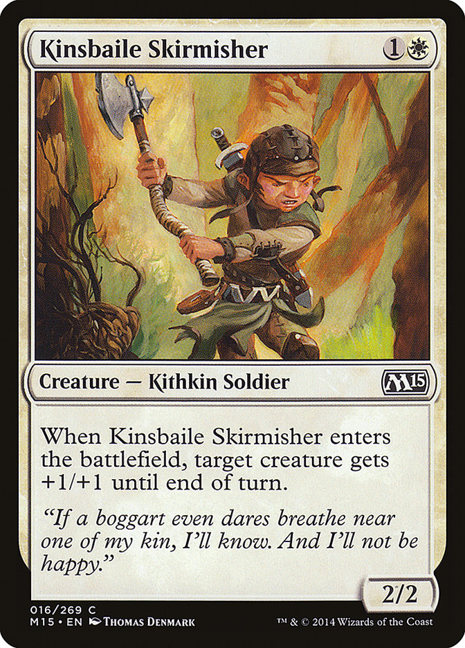 Kinsbaile Skirmisher [Magic 2015] | The CG Realm