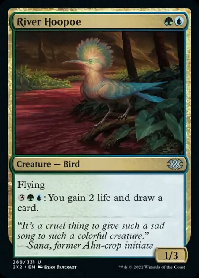 River Hoopoe [Double Masters 2022] | The CG Realm