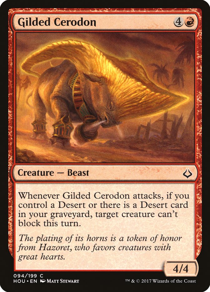 Gilded Cerodon [Hour of Devastation] | The CG Realm